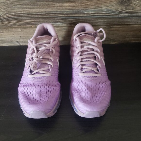 New Nike Air Max Purple Ombre Sneakers Womens 7.5 Lightweight Flymesh Supportive - Picture 9 of 9
